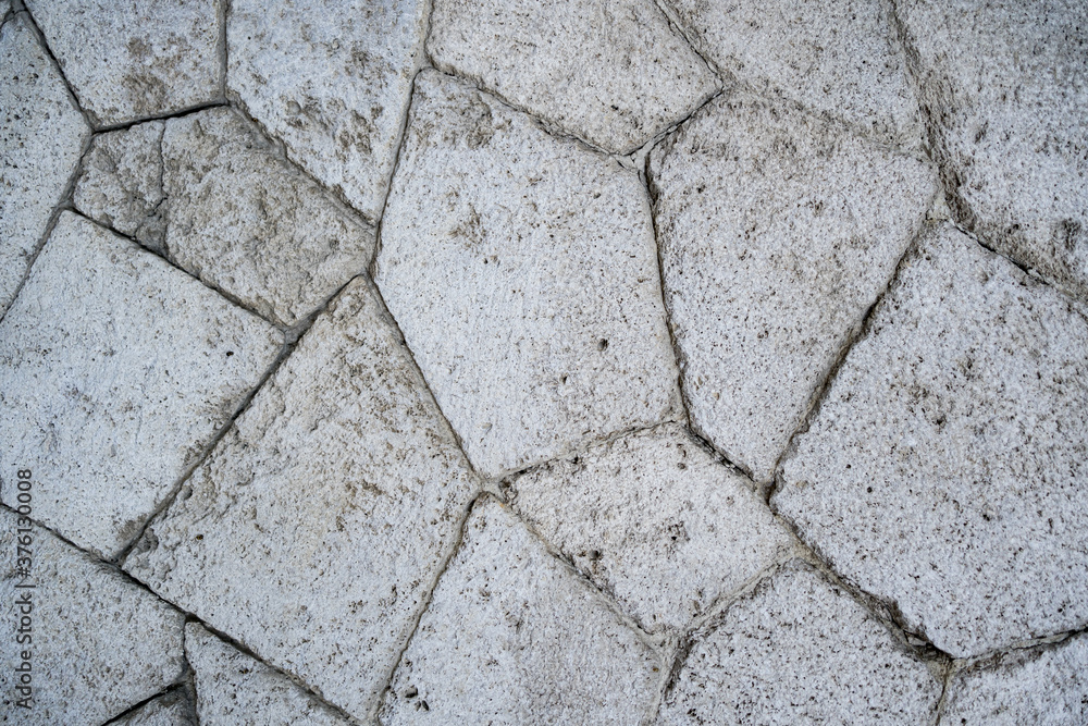 Obraz premium Modern stone brick wall background. Stone texture.