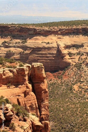 Red rocks in a Canton