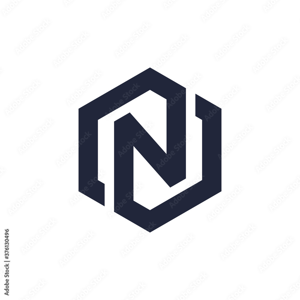 Initial N Letter Logo Vector Design Initial N Letter Logo Vector Design
