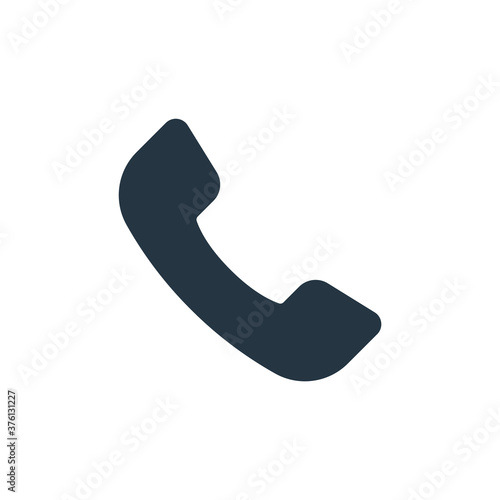 phone call icon. Glyph phone call icon for website design and mobile, app development, print. phone call icon from filled user interface collection isolated on white background..