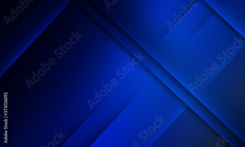 Blue geometric technological background. Template brochure, business card and layout design