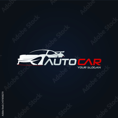 Car Garage Premium Concept Logo Design