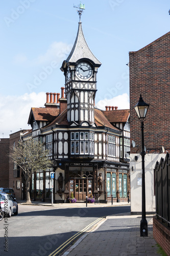 Castle street clock tower in Southsea photo