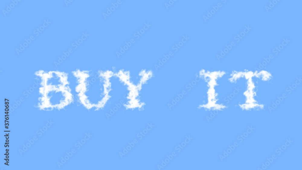Buy It cloud text effect sky isolated background. animated text effect with high visual impact. letter and text effect. Buy It cloud text effect sky isolated background. animated text effect with high visual impact. letter and text effect.