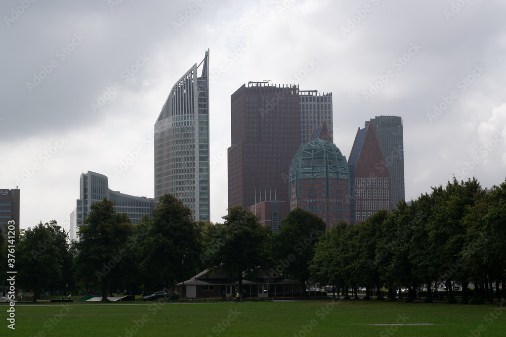 Skyscraper construction in the Hague