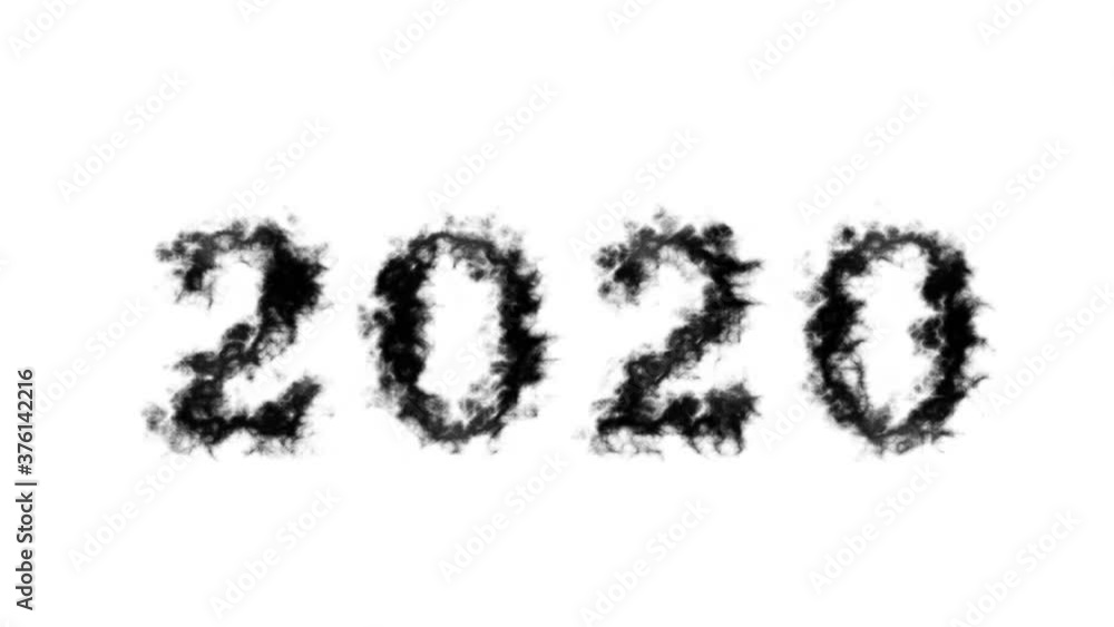 2020 smoke text effect white isolated background. animated text effect with high visual impact. letter and text effect. 2020 smoke text effect white isolated background. animated text effect with high visual impact. letter and text effect.