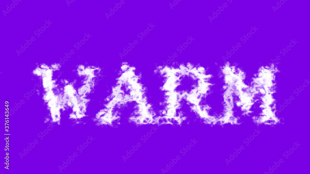 Warm cloud text effect violet isolated background. animated text effect with high visual impact. letter and text effect. Warm cloud text effect violet isolated background. animated text effect with high visual impact. letter and text effect.