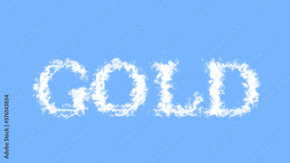Gold cloud text effect sky isolated background. animated text effect with high visual impact. letter and text effect. Gold cloud text effect sky isolated background. animated text effect with high visual impact. letter and text effect.
