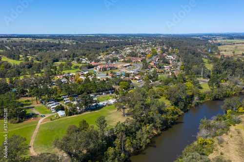 The township of Wallacia in regional New South Wales in Australia