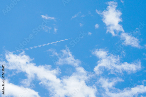 青空と白い雲