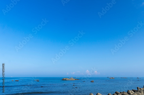 海と空 夏 房総半島 犬吠埼