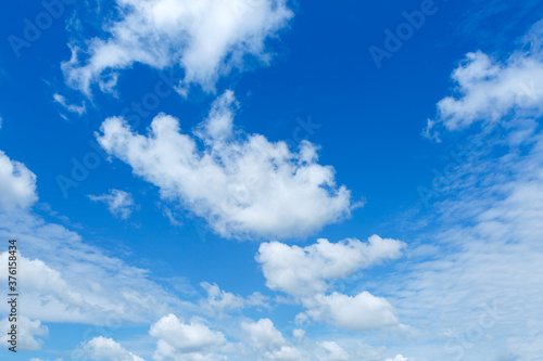 Blue sky background with clouds. sky clouds.The vast blue sky and clouds. clouds background. sky very clear background.