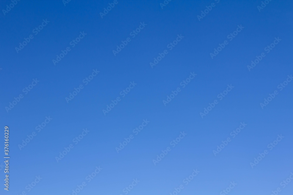 Nature background clear blue sky without clouds