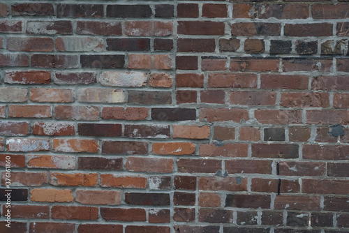 old rustic brick wall background