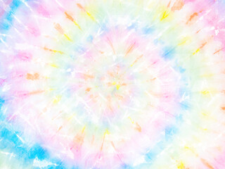 Spiral tie dye pattern background wallpaper. Pastel tie dye.