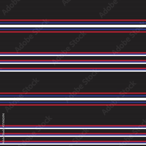 Red Stripe seamless pattern background in horizontal style