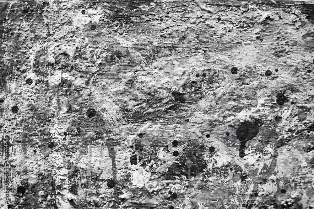 Fototapeta premium Background splash black on paper. Creative abstract art from ink and Alcohol ink colors. Marble texture. Oil painting on canvas. Hand oil painting. Color texture. Fragment of artwork. Spots of paint.