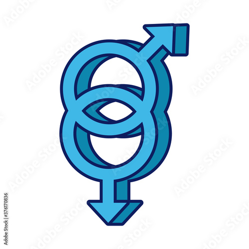 gay gender symbol of sexual orientation multy style icon