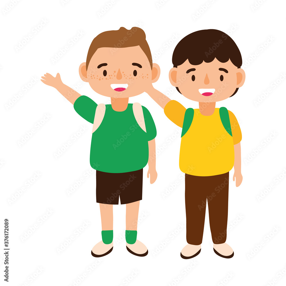 little students boys avatars characters