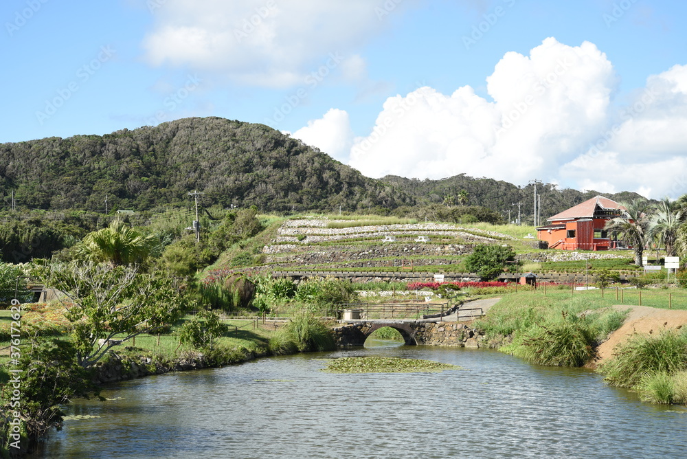 Obraz premium JAPANESESTYLE、mountain&river