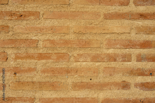 Textura de muro de ladrillo tosco