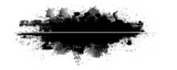 Splatter Paint Texture . Distress Grunge background . Scratch, Grain, Noise rectangle stamp . Black Spray Blot of Ink.Place illustration Over any Object to Create Grungy Effect .abstract vector.