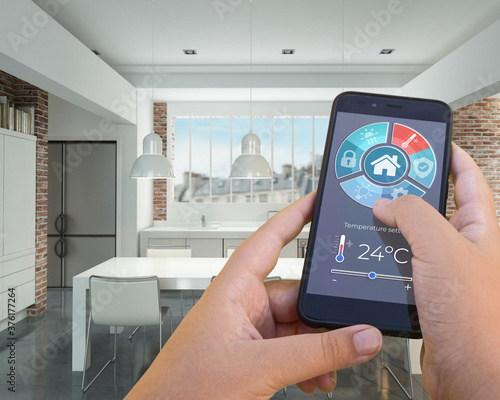 Home automation modern inte...