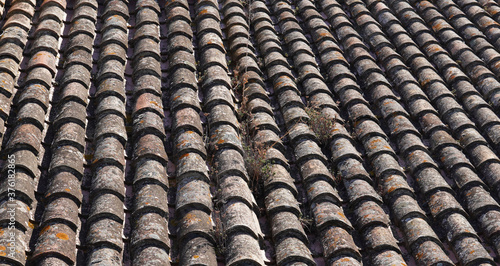 Textura tejas