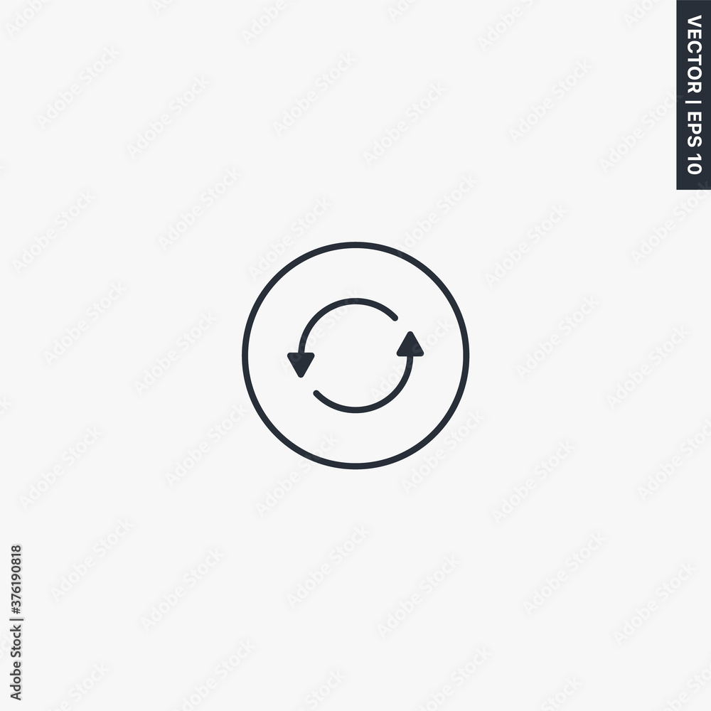 Waiting, linear style sign for mobile concept and web design Waiting, linear style sign for mobile concept and web design