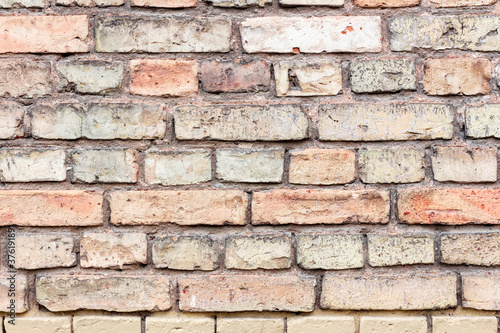 Old brick wall texture. Background image