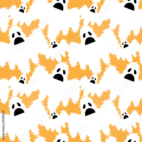 halloween seamless pattern