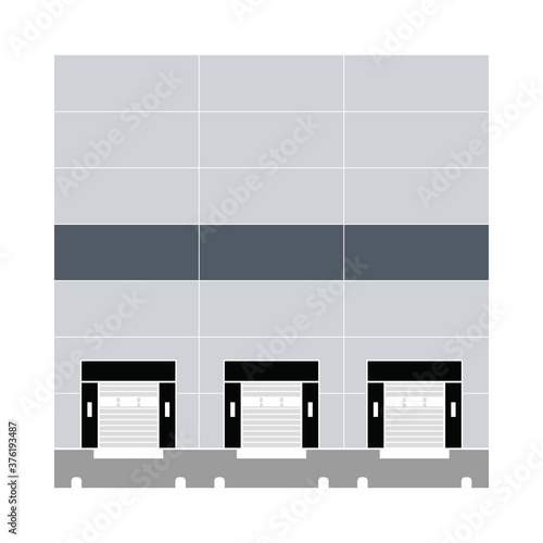 Warehouse Logistic Concept Icon