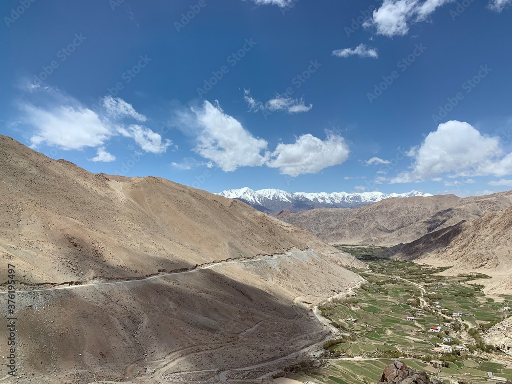 mountain landscape with blue sky mountain landscape with blue sky