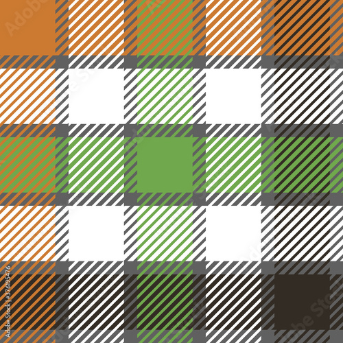 Plaid or tartan vector is background or texture in many color of graphic design