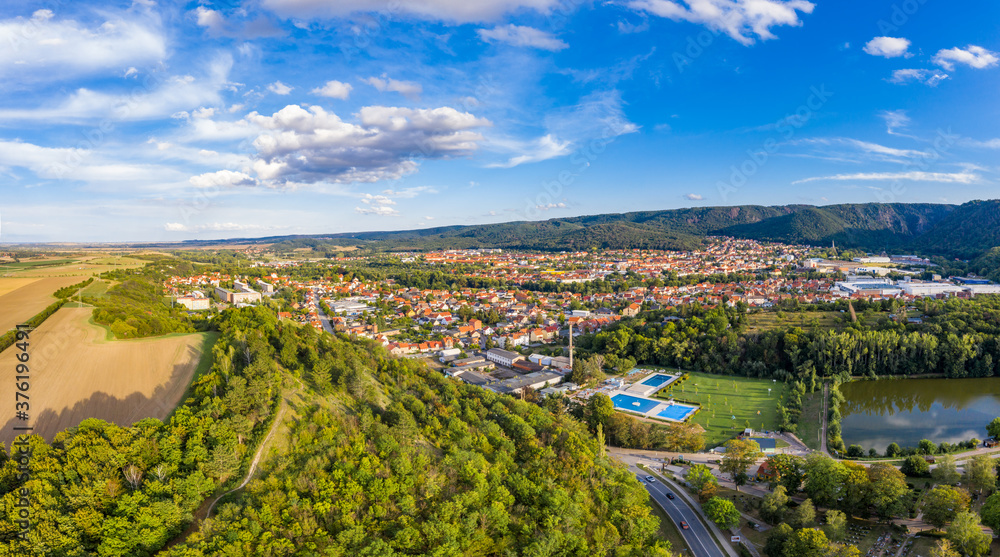 Luftbilder Stadt thale im Harz