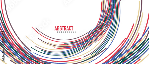 Аbstract moving colorful lines vector backgrounds for cover, placard, poster, banner or flyer
