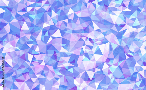 abstract blue triangle background