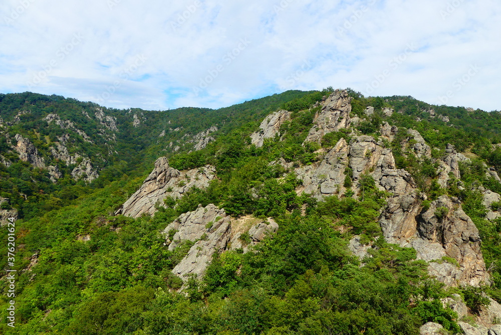 Felsenlandschaft bei Dürnstein Felsenlandschaft bei Dürnstein
