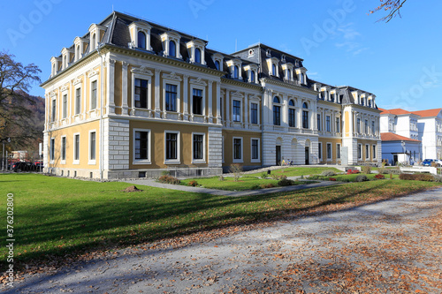 Großes Palais in Meiningen. Meiningen, Thueringen, Deutschland, Europa