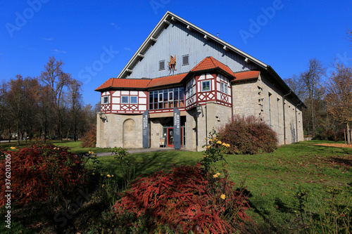 Das Theater Museum in Meiningen. Meiningen, Thueringen, Deutschland, Europa 
