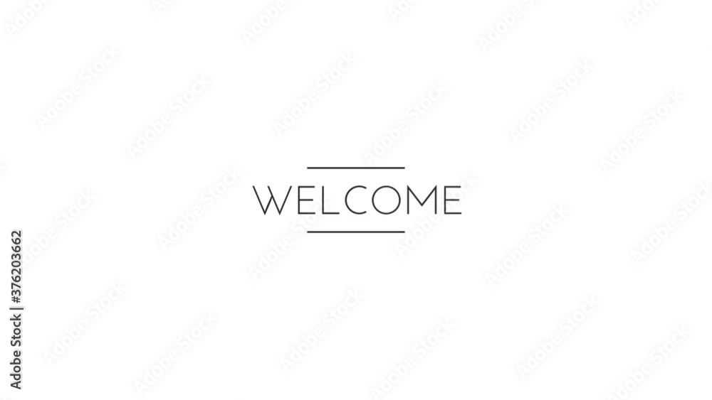 with text effect isolated white background. Animated text effect. Letter and text effect