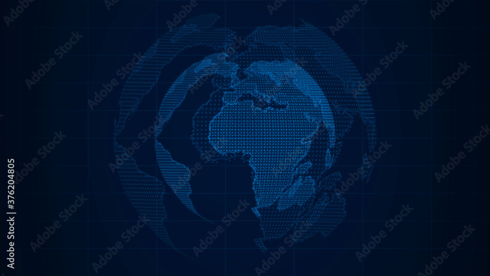 Obraz premium Amazing aqua color background earth images,Background globe image