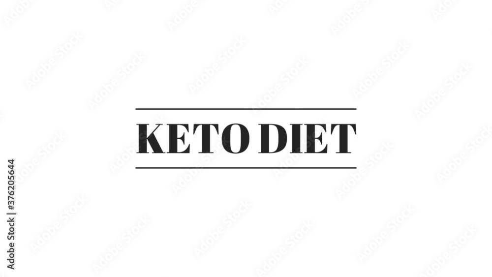 Keto diet with text effect isolated white background. Animated text effect. Letter and text effect Keto diet with text effect isolated white background. Animated text effect. Letter and text effect