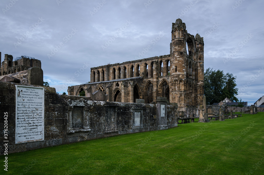 Ruins of Elgin Cathedral, Moray, Scotland, United Kingdom Ruins of Elgin Cathedral, Moray, Scotland, United Kingdom