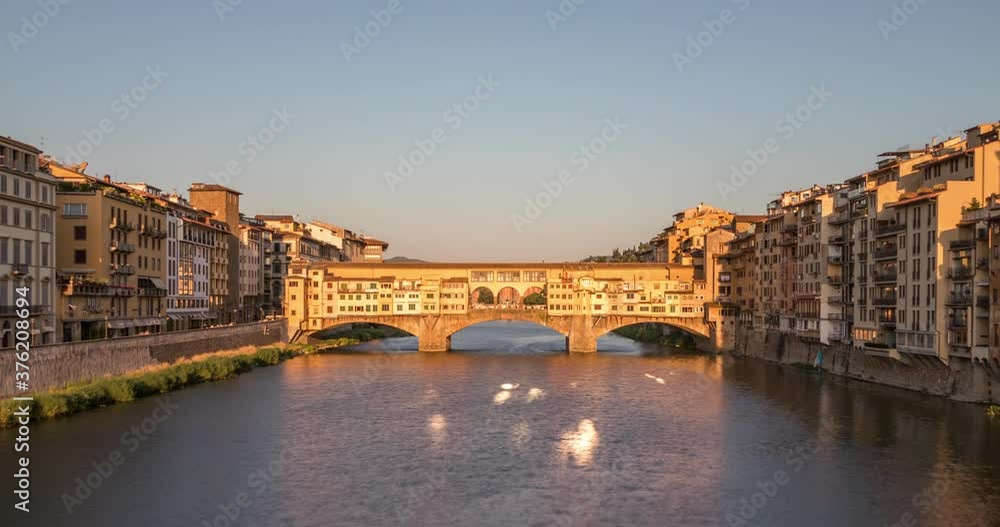 The most famous bridge in Florence: the Ponte Vecchio The most famous bridge in Florence: the Ponte Vecchio