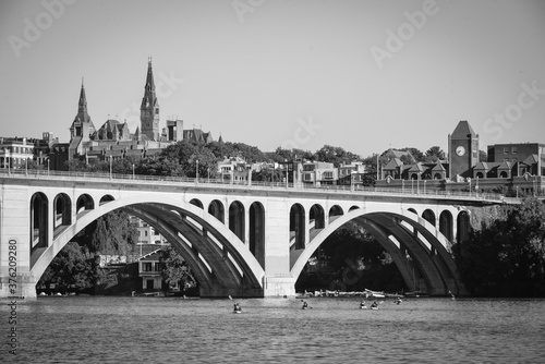 Key Bridge and Georgetown - Washington D.C. United States of America