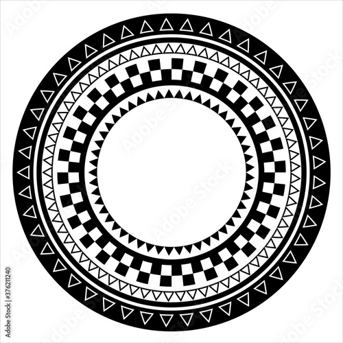 Rundes Ornament Vektor