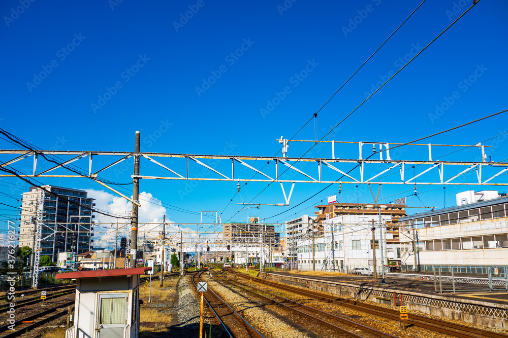 駅からの風景