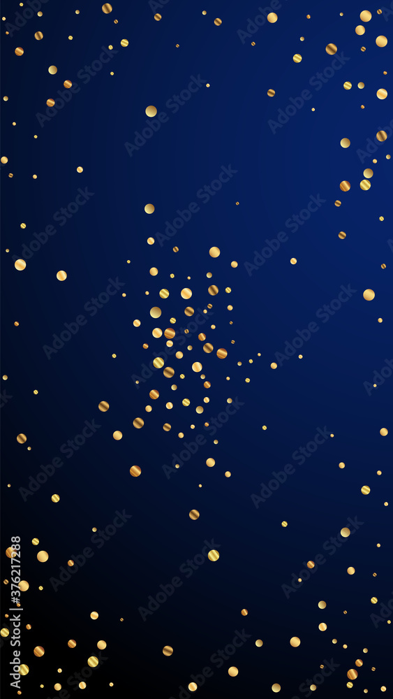 Festive nice confetti. Celebration stars. Sparse g Festive nice confetti. Celebration stars. Sparse g