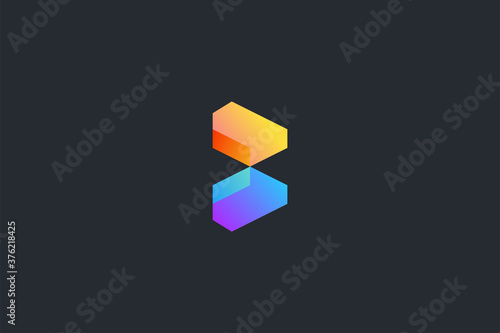 Free Download Technology Letter b Logo Template - GFXLoad